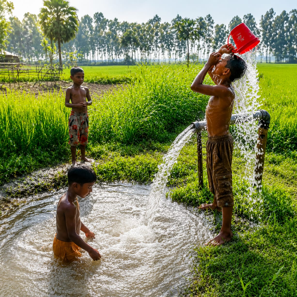 পাঁচবিবিতে বাড়ছে তাপমাত্রা অতিষ্ঠ সাধারণ মানুষ