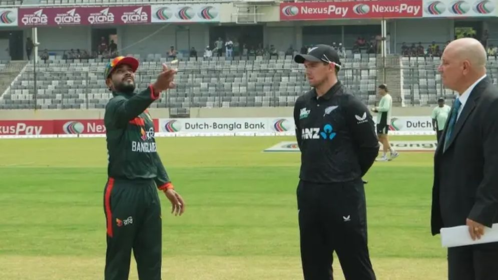 সিরিজ নির্ধারণী ম্যাচে আগে ব্যাটিংয়ে বাংলাদেশ