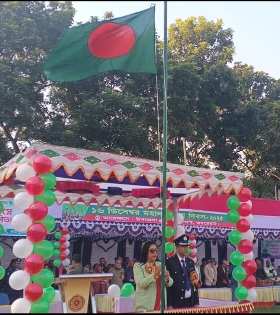 কালাইয়ে ভাবগম্ভীর ও উৎসবমুখর পরিবেশে মহান বিজয় দিবস উদযাপন