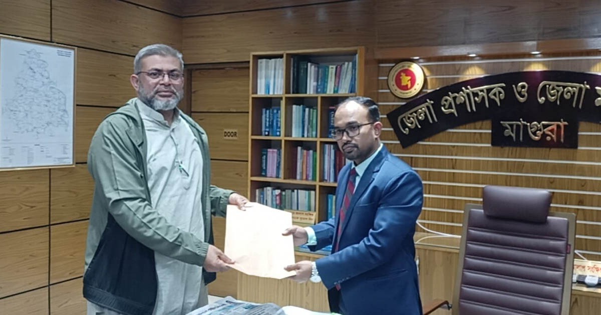 মনোনয়ন ফরম সংগ্রহের পর মাগুরা-১ আসনের স্বতন্ত্র প্রার্থী ডিবির হাতে আটক