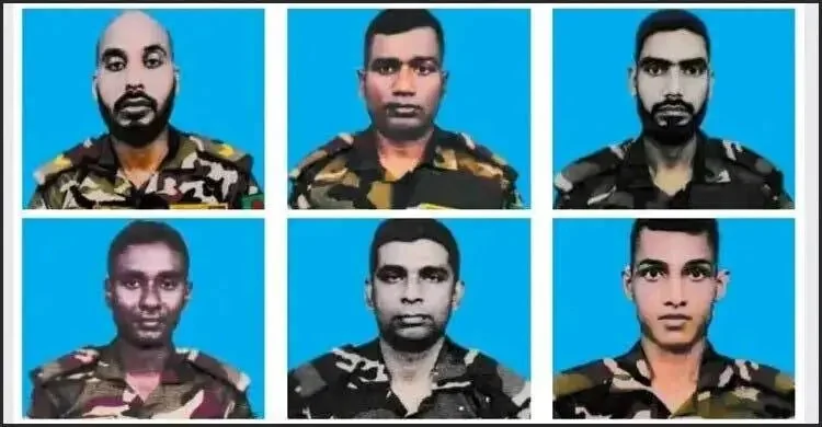 দেশে পৌঁছেছে সুদানে নিহত ৬ বাংলাদেশি সেনার মরদেহ